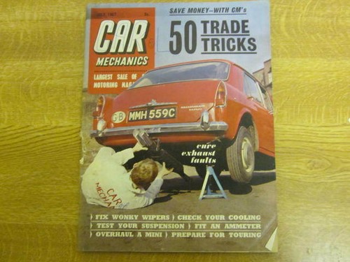 July 1967 car mechanics - car,