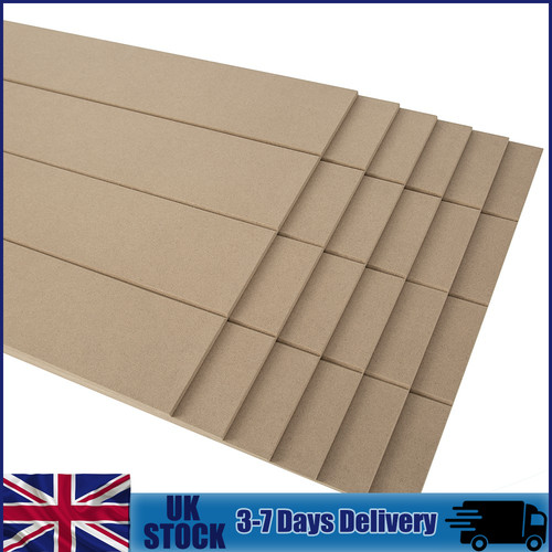 6pcs grooved mdf wall panels - mdf,
