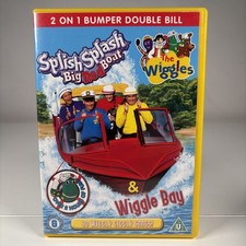 The Wiggles Splish Splash Big Red Boat / Wiggle Bay DVD Good Used