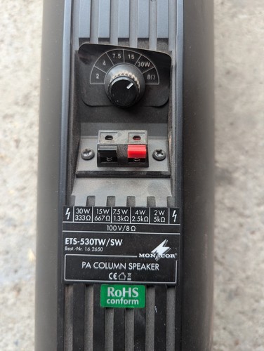 Monacor ets 530tw - monacor, ets-530tw/sw