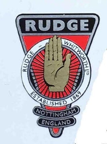 Rudge fork decals - fork,