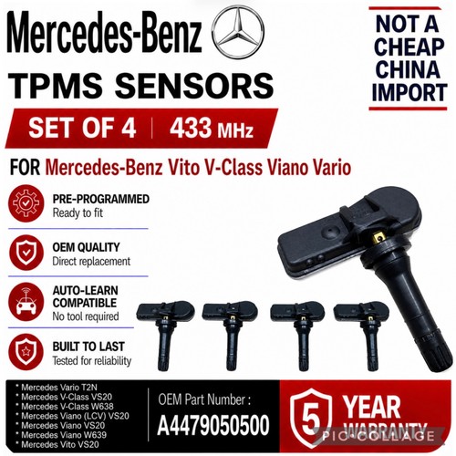 New mercedes benz tpms - new,