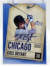 2014 Leaf Rize 1/1 Kris Bryant Rookie Autograph