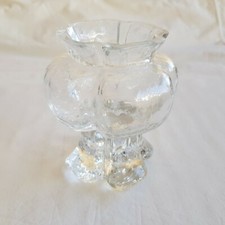 SEA Swedish art glass vase Bjorn Ramel vintage Scandinavia design Kosta