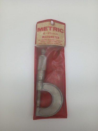 Vintage metric micro meter - vintage,