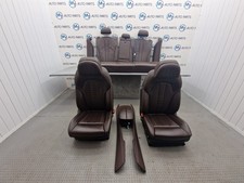 BMW X5 SERIES COMPLETE INTERIOR SEATS SET LEATHER NAPPA MOKKA PNAMY F15