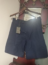NWT  Berluti Navy Blue Bermuda