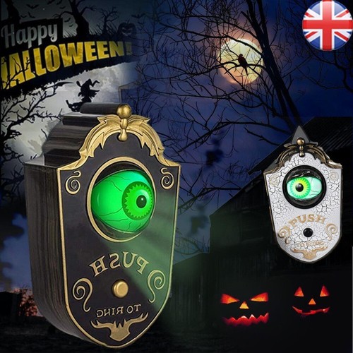 Halloween doorbell decoration - halloween,