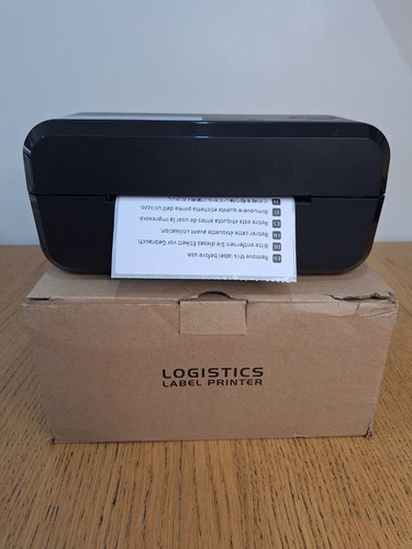 Logistics wired label - logistics, printer