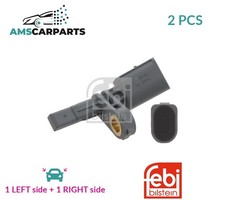 ABS WHEEL SPEED SENSOR PAIR FRONT REAR 32861 FEBI BILSTEIN 2PCS NEW