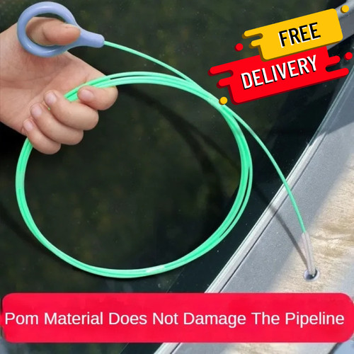 Car drain cleaning brush - drain,