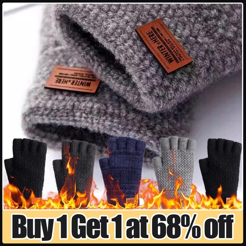 Thermal fingerless gloves mens - gloves,