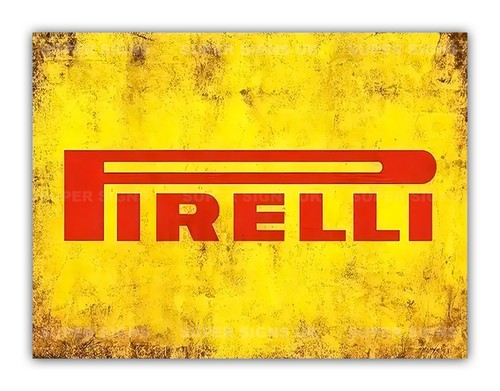 Retro style pirelli metal - retro,