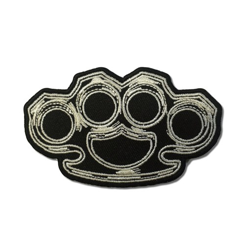 Embroidered brass knuckles sew - embroidered,