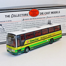 EFE PLAXTON PARAMOUNT 3500 COACH GREEN LINE INVICTA 980 LONDON 722 1/76 26604