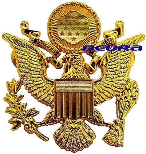 Army officer hat cap brass - us,