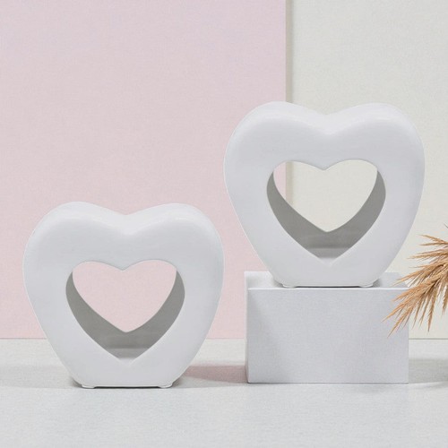 White hearts wax melt warmer - -,