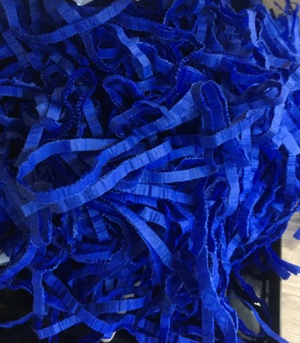 Shredded royal blue - shredded,