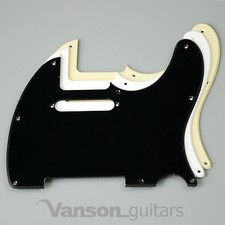 NEW Vanson 1ply Scratchplate for Squier Telecaster Tele ®* project Pickguard TC2