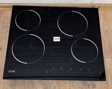 LOGIK LCHOBTC23 59 cm Electric Ceramic Hob - Black Glass