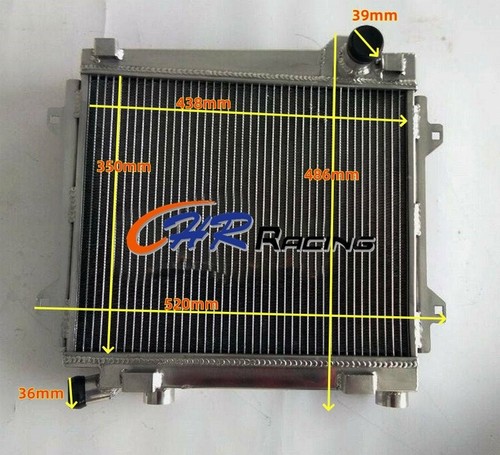 3row aluminum radiator - radiator, for