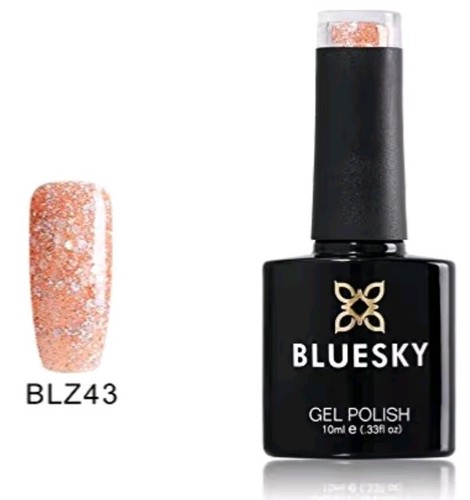 Bluesky gel nail - bluesky, peach