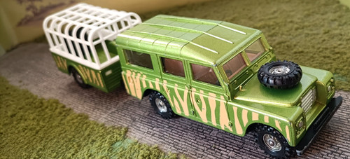 Corgi tarzan landrover and - corgi,