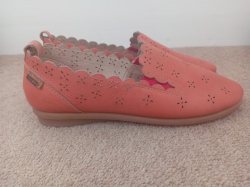 Pikolinos ladies peach leather - pikolinos,