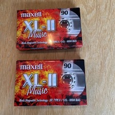  MAXELL XL-II 60  MINUTE BLANK