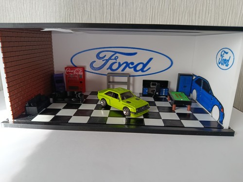 Scale diaroma garage - 1/64,
