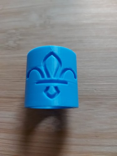 Scouting plastic light blue - plastic,