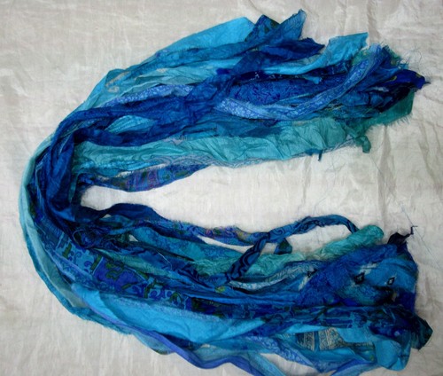 Yards unstitched recycled - 12,