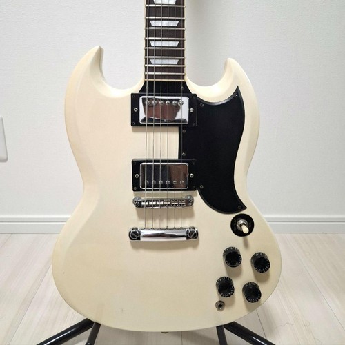 Samick white electric - samick, sg