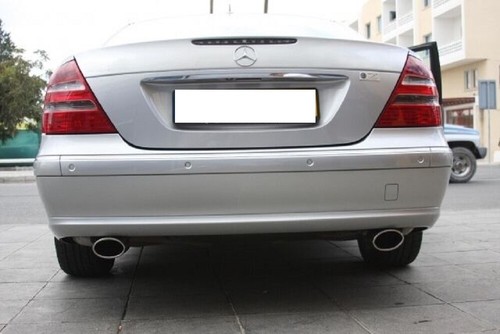 Duplex exhaust tip - exhaust, tailpipe