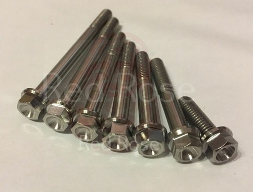 Titanium bolt hex head - m6, m6