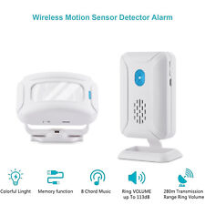 1x Wireless Door Bell Welcome Alarm Chime Shop Home Store Motion Sensor Detector