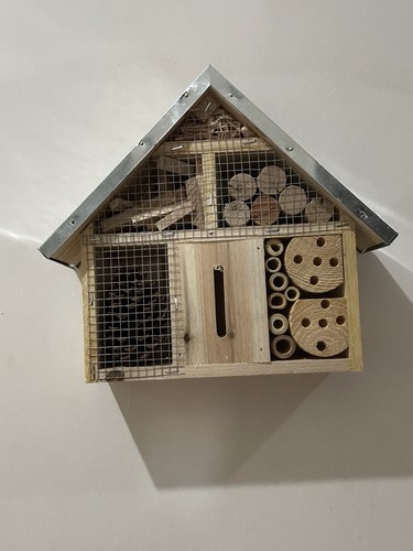 Wooden insect bee bug house - bee,