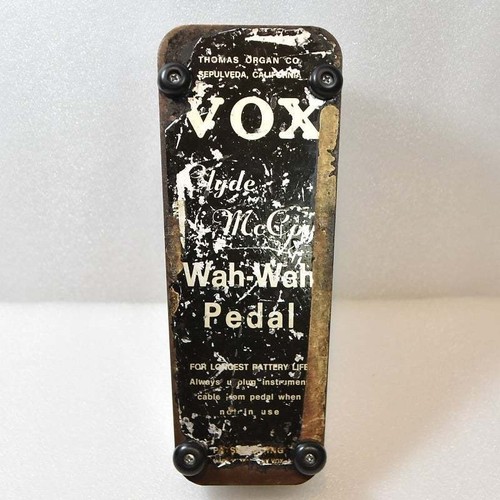 Vox 1967s clyde - mccoy, wah