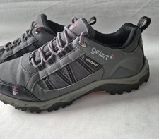 Gelert Horizon Boots Grey Leather Waterproof Walking Unisex Size UK7 EU41 US8 
