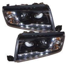 BLACK DRL HEADLIGHTS to fit