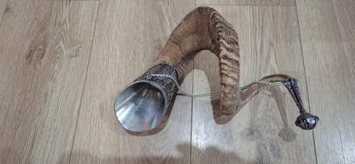 Handmade drinking horn