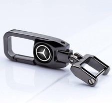Mercedes Luxury Keychain Keyring Mercedes Logo Car Key Ring UK