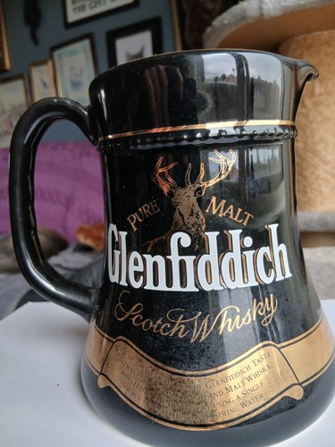 Glenfiddich whisky water jug - glenfiddich,