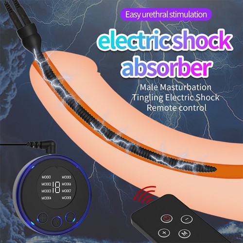 Remote silicone penis plug - remote,