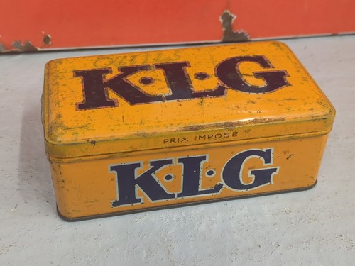 Vintage french klg spark plug - french,