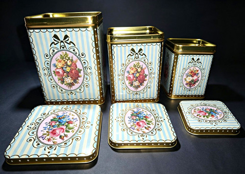 Vintage set floral - vintage, 3