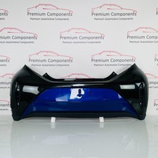 Toyota Aygo Rear Bumper Genuine Black With Diffuser Trim 2022 - 2024 [AM44]