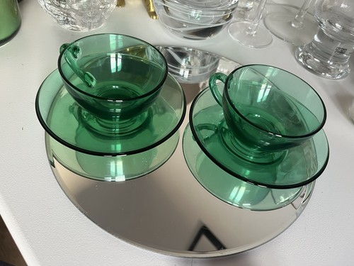 Pair vintage arcoroc france - of,