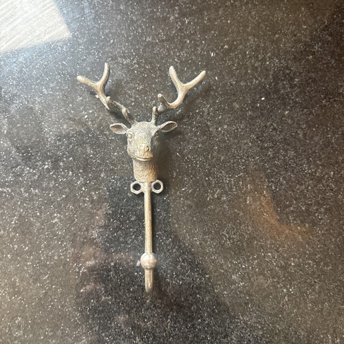 Stag head wall hook reindeer - stag,