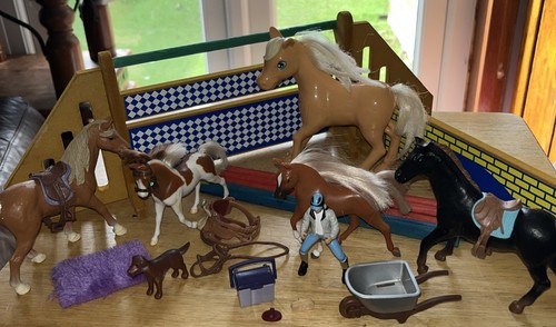 Toy equestrian bundle horses - toy, &